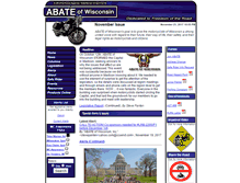 Tablet Screenshot of abatewis.org